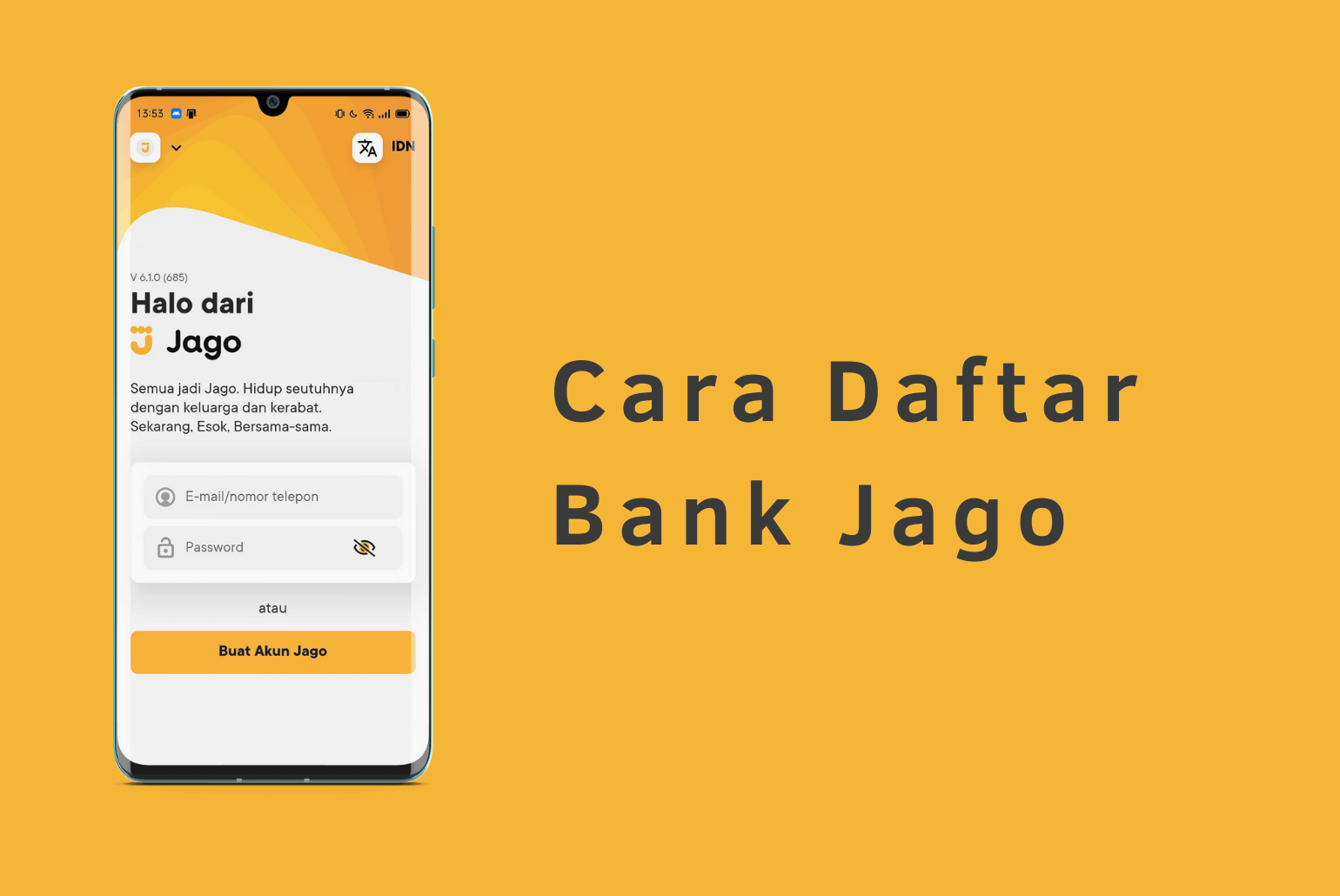 Cara Daftar Bank Jago Secara Lengkap Zaipad