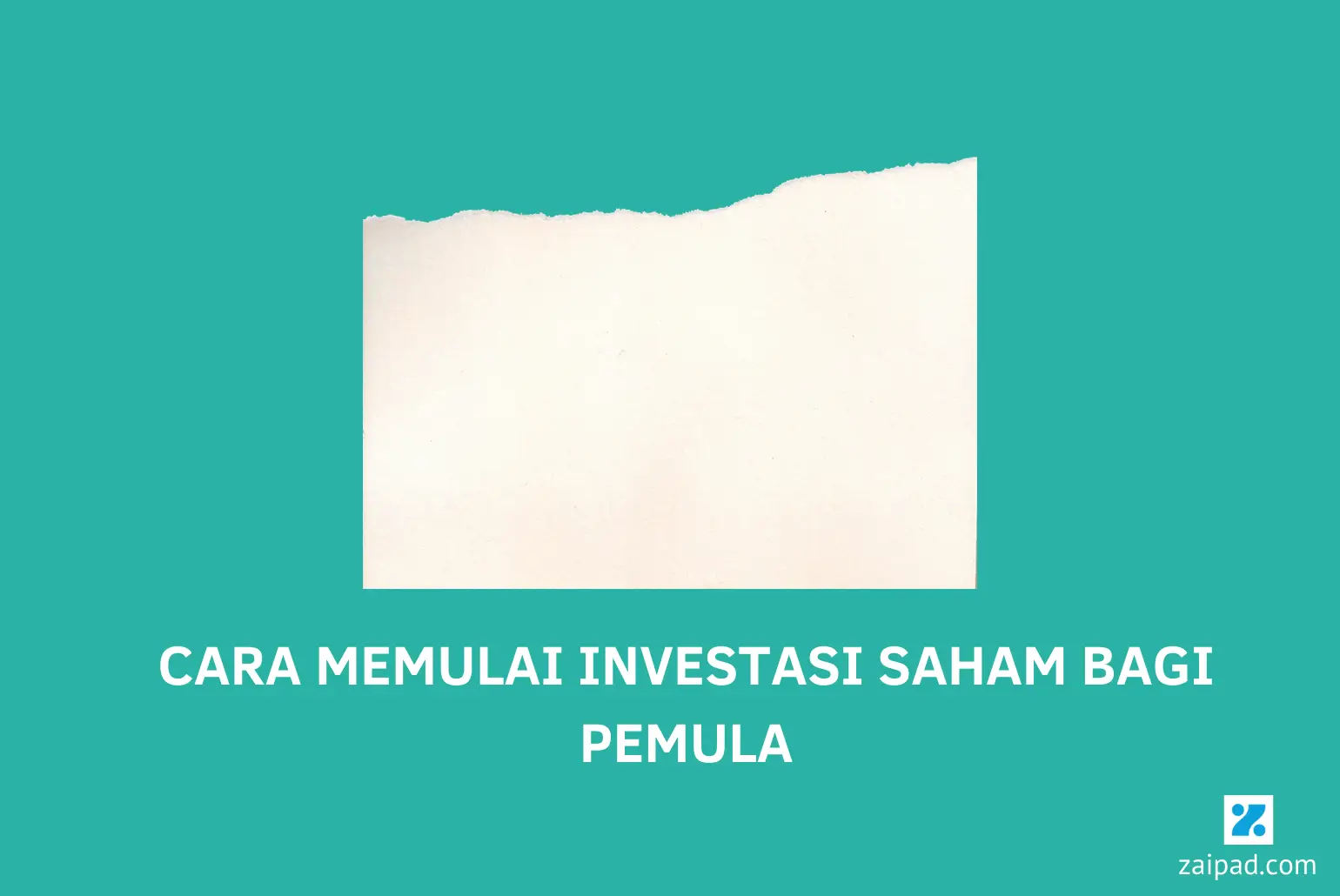 Cara Memulai Investasi Saham untuk Pemula