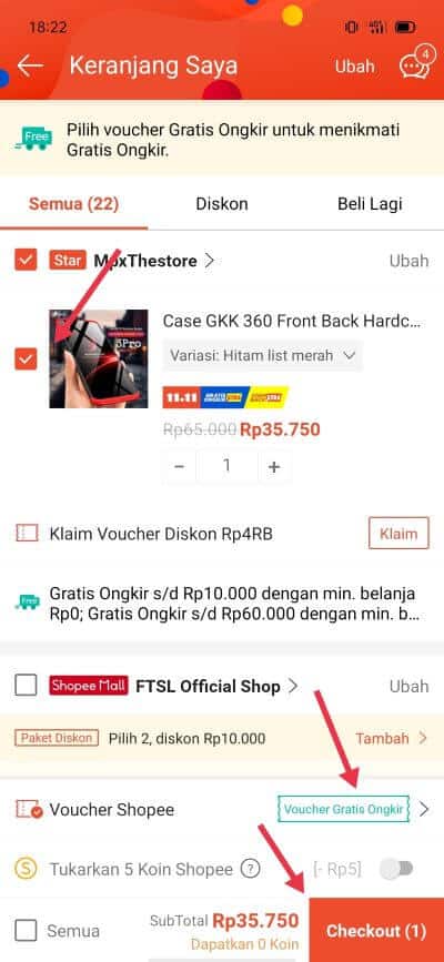 Cara Menggunakan Shopback di Shopee