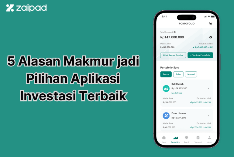 Makmur pilihan aplikasi investasi terbaik
