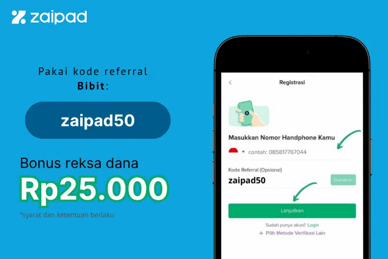 kode referral Bibit