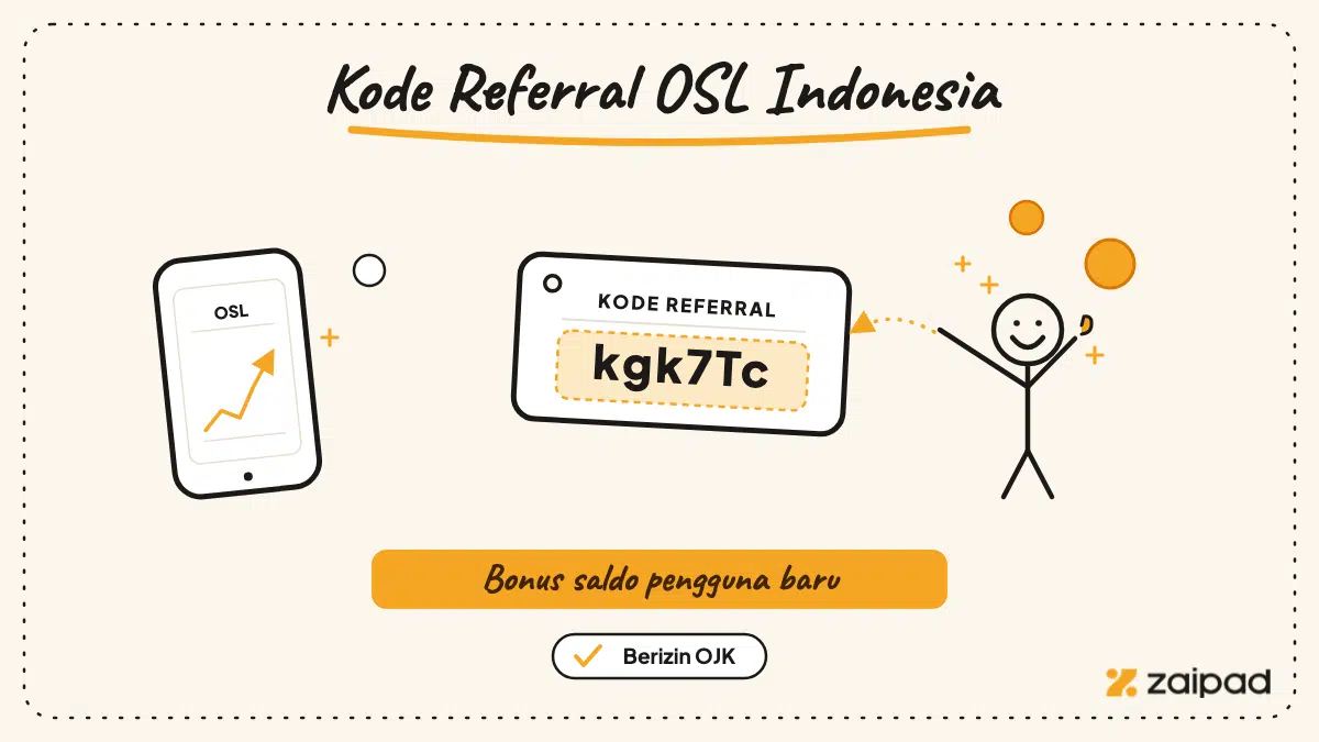 kode referral OSL Indonesia terbaru Zaipad