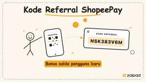 Kode Referral ShopeePay NSK383V6M